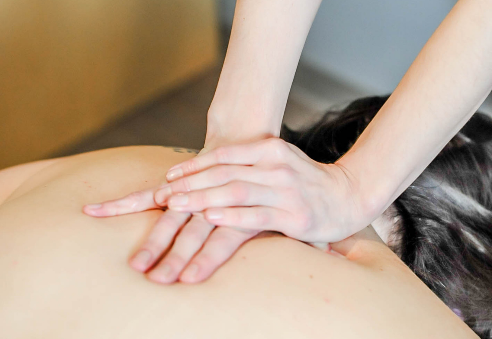 massage hands on body PMA